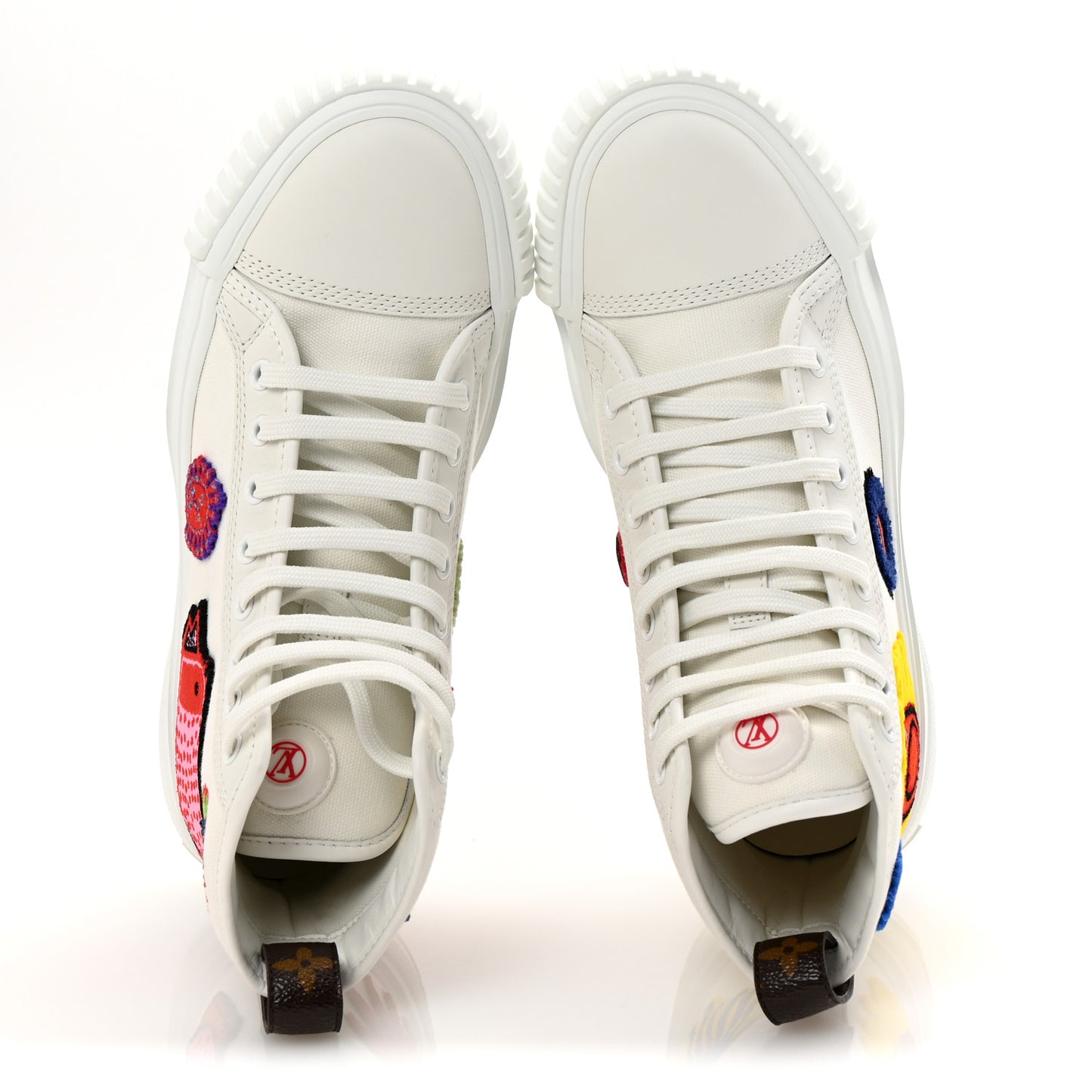 LV X YK Squad Sneaker Boot 37 White