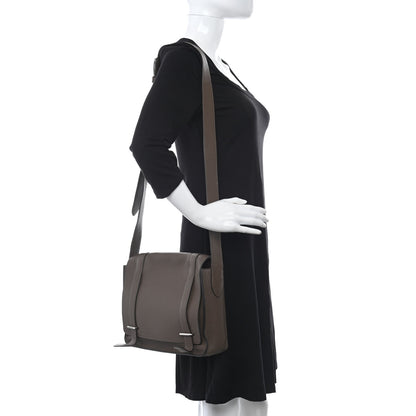 Hermes Taurillon Clemence Steve Caporal Messenger Cacao 2 of 12