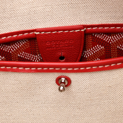 Goyard Goyardine Artois MM Red 6 of 10