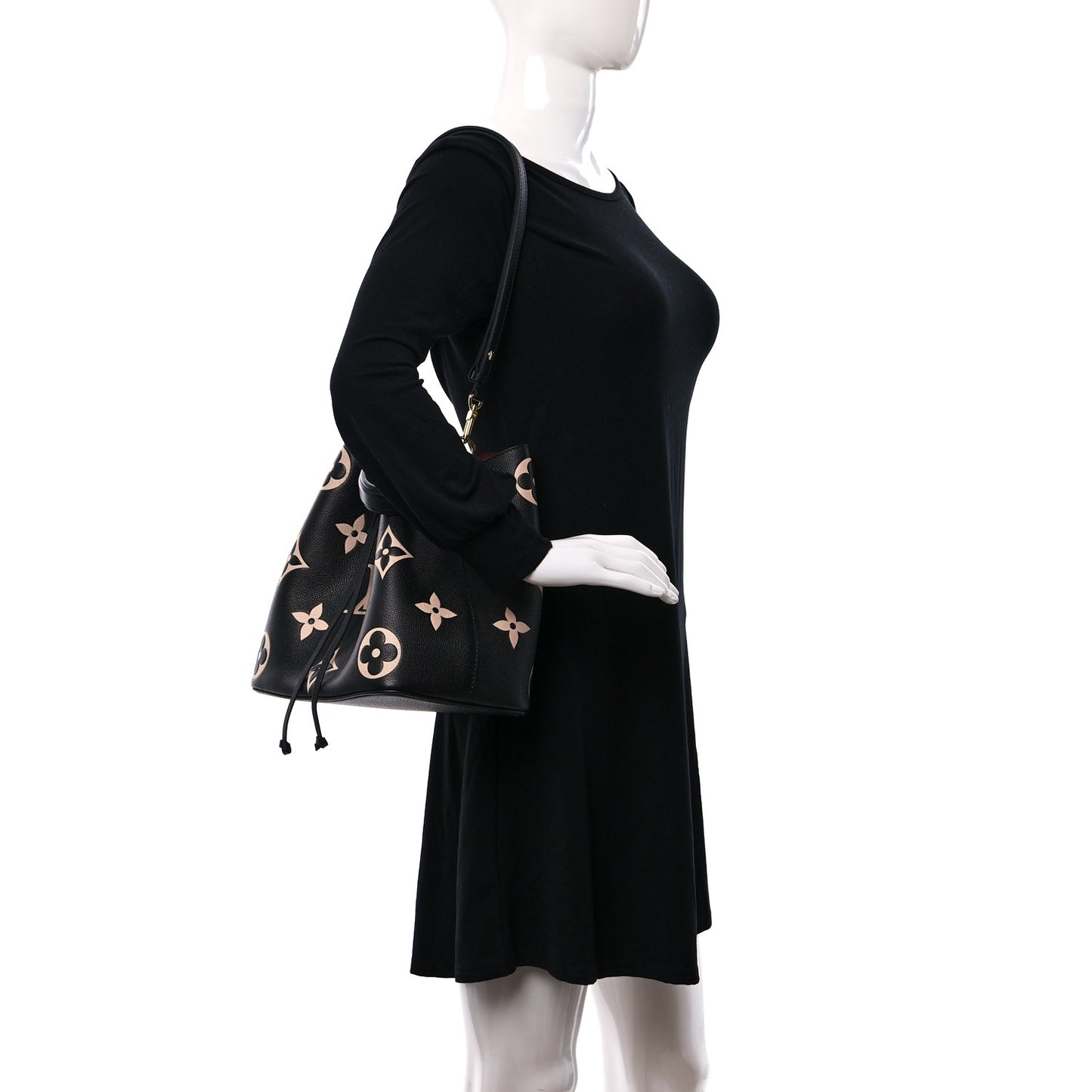 Empreinte Monogram Giant Neonoe MM Black Beige