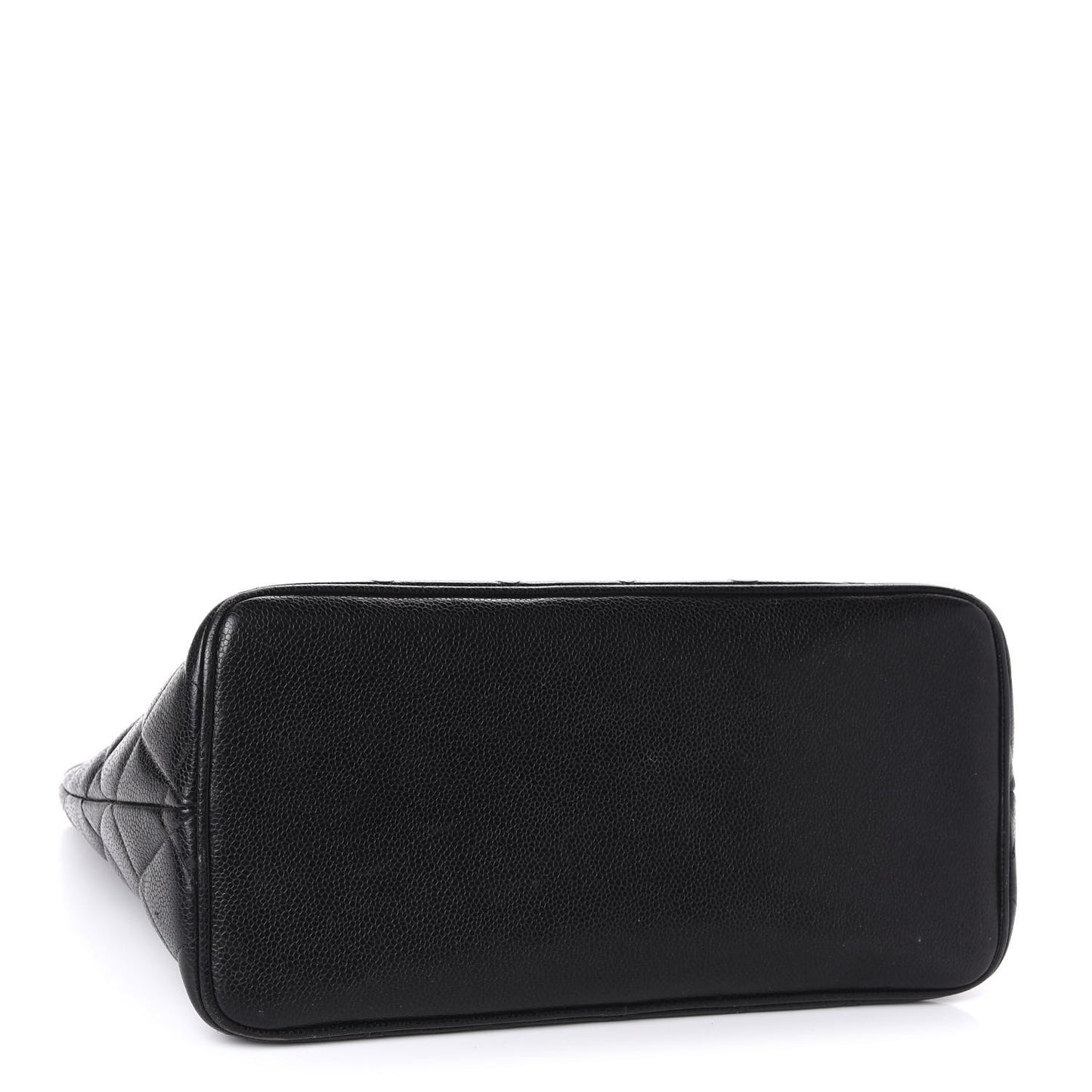 Caviar Quilted Medallion Tote Black