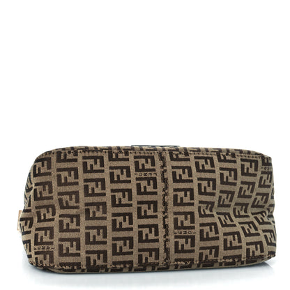 Fendi Zucchino Vitello Mini Mama Baguette Mogano Panna Bruciato 4 of 8