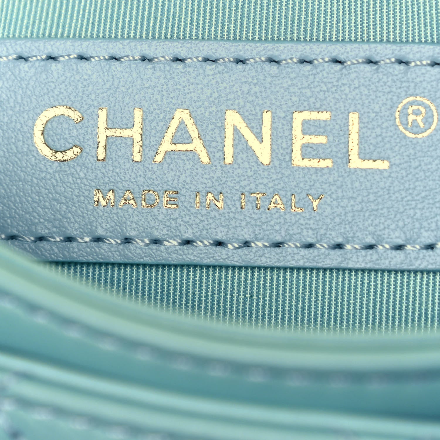 Chanel Calfskin Quilted Top Handle Flap Light Blue 5 of 12
