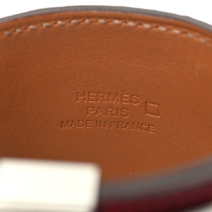 Hermes Shiny Alligator Collier De Chien CDC Bracelet S Braise 4 of 5