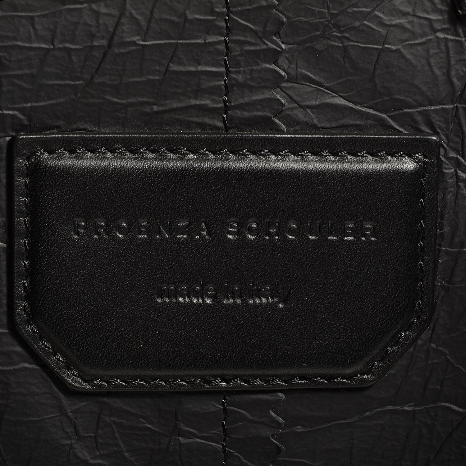 Proenza Schouler Leather Large Shopping Tote Black 6 of 8