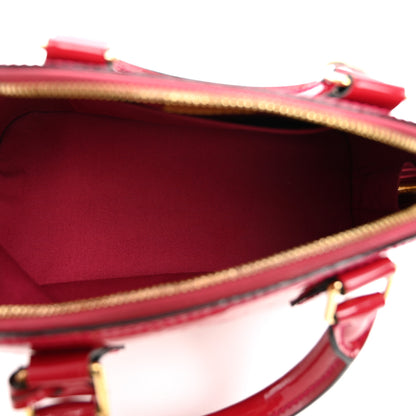 Louis Vuitton Vernis Alma BB Rose Indien 4 of 9