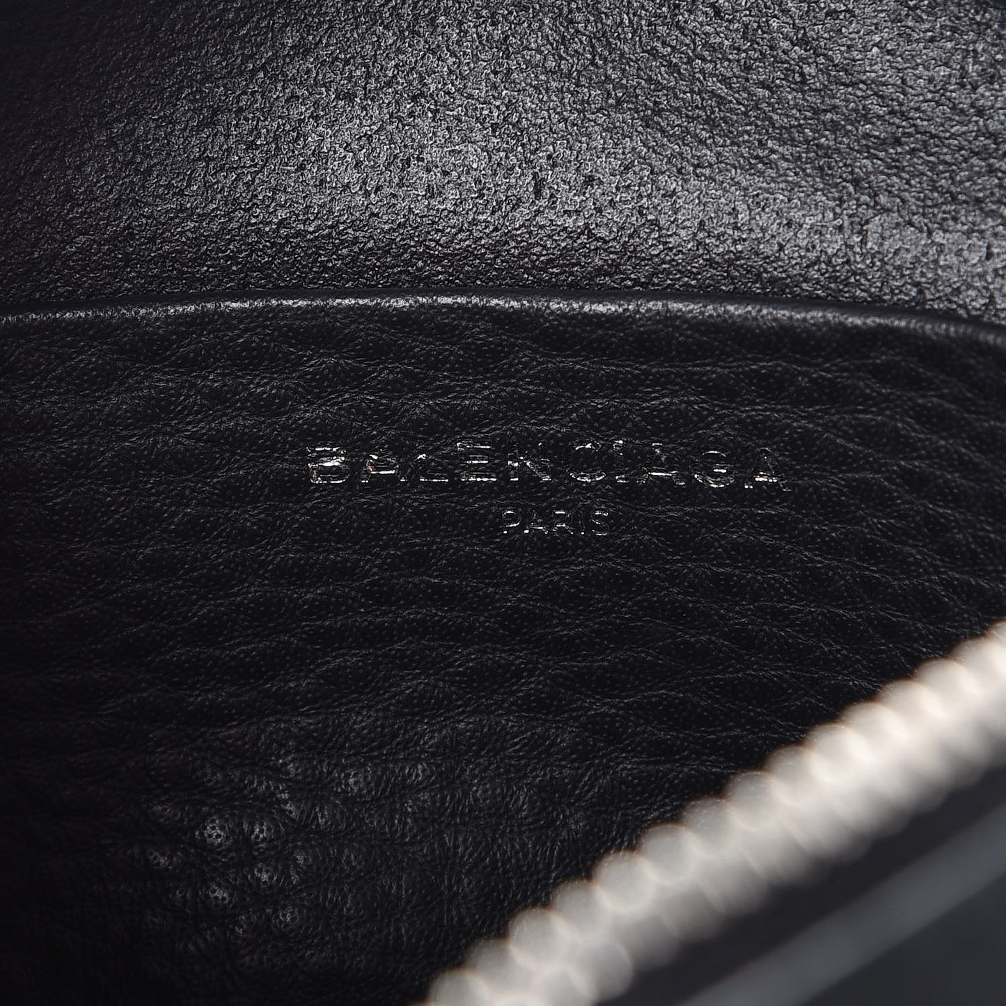 Calfskin Logo S Everyday Camera Bag Black