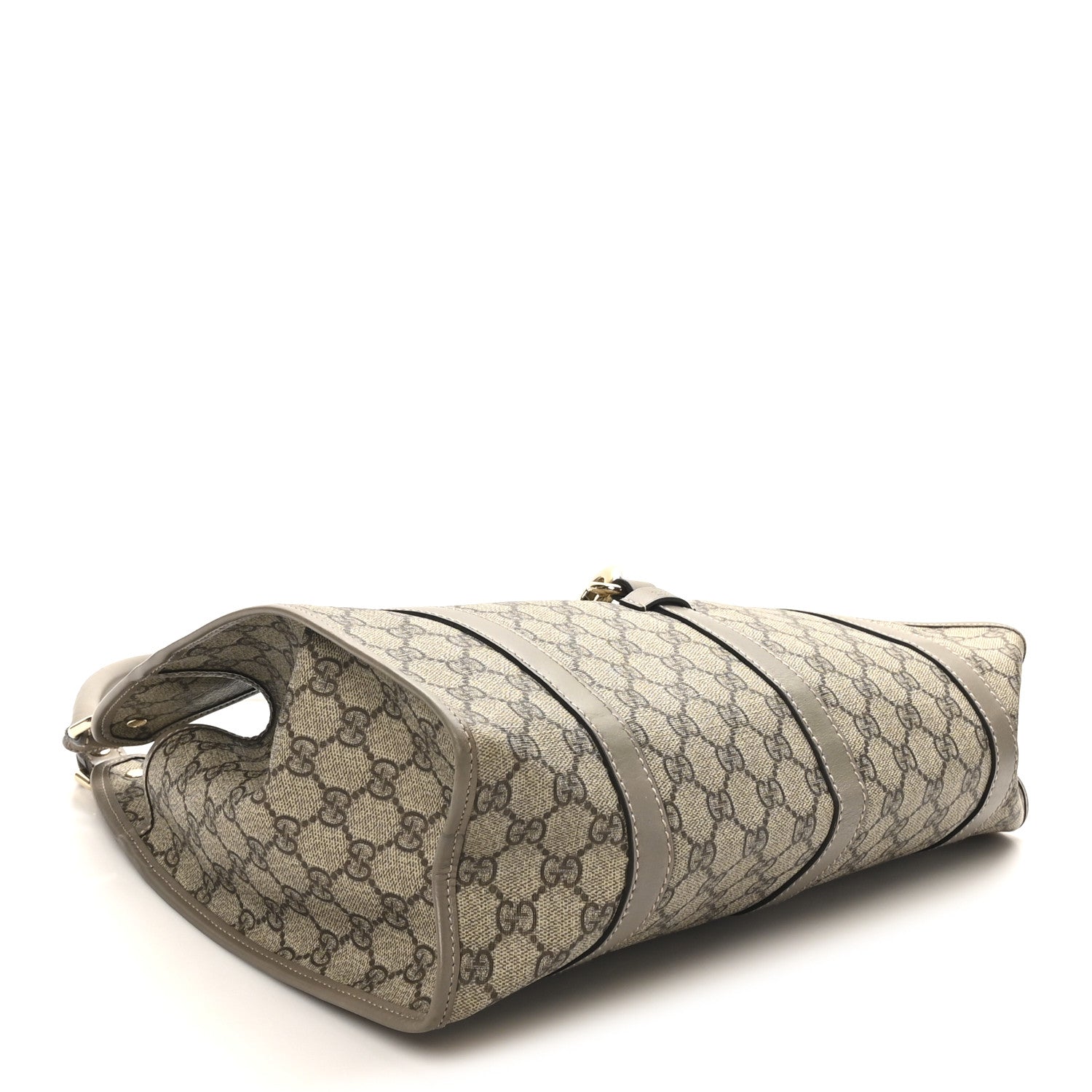 Gucci GG Plus Monogram Medium Joy Shoulder Bag Grey 4 of 10