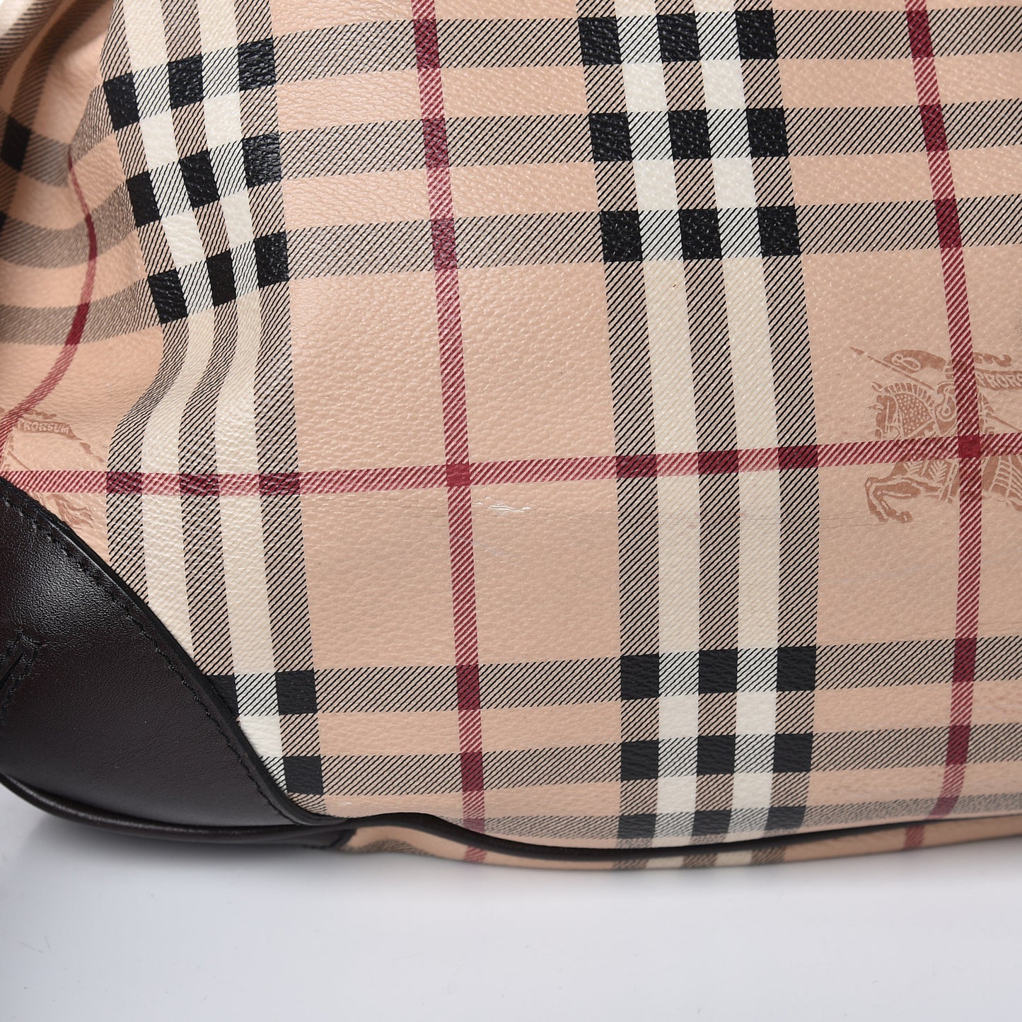 Haymarket Check Medium Willenmore Hobo Chocolate