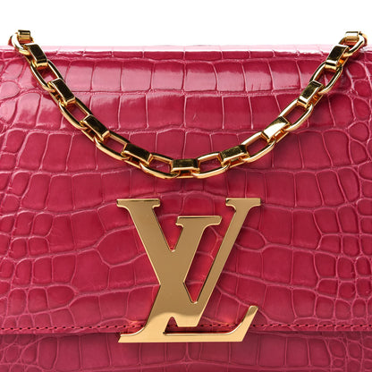 Louis Vuitton Alligator Chain Louise GM 8 of 9