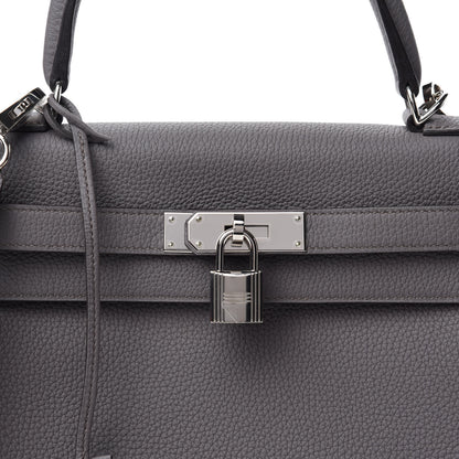 Hermes Togo Kelly Retourne 28 Etain 10 of 11