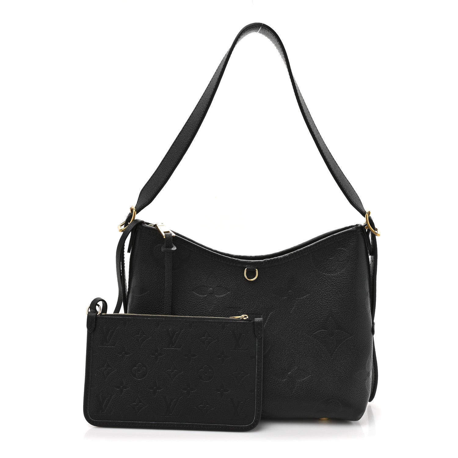 Louis Vuitton Empreinte Carryall PM Black 3 of 12