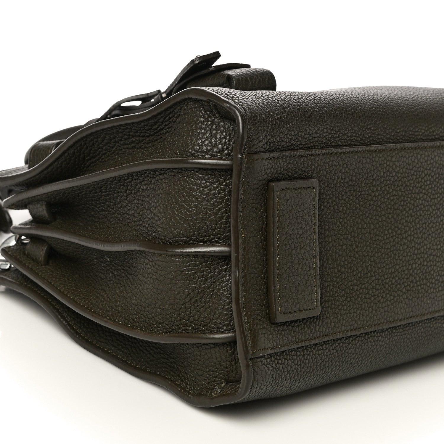 Saint Laurent Grained Calfskin Baby Sac De Jour Souple Earth 9 of 15