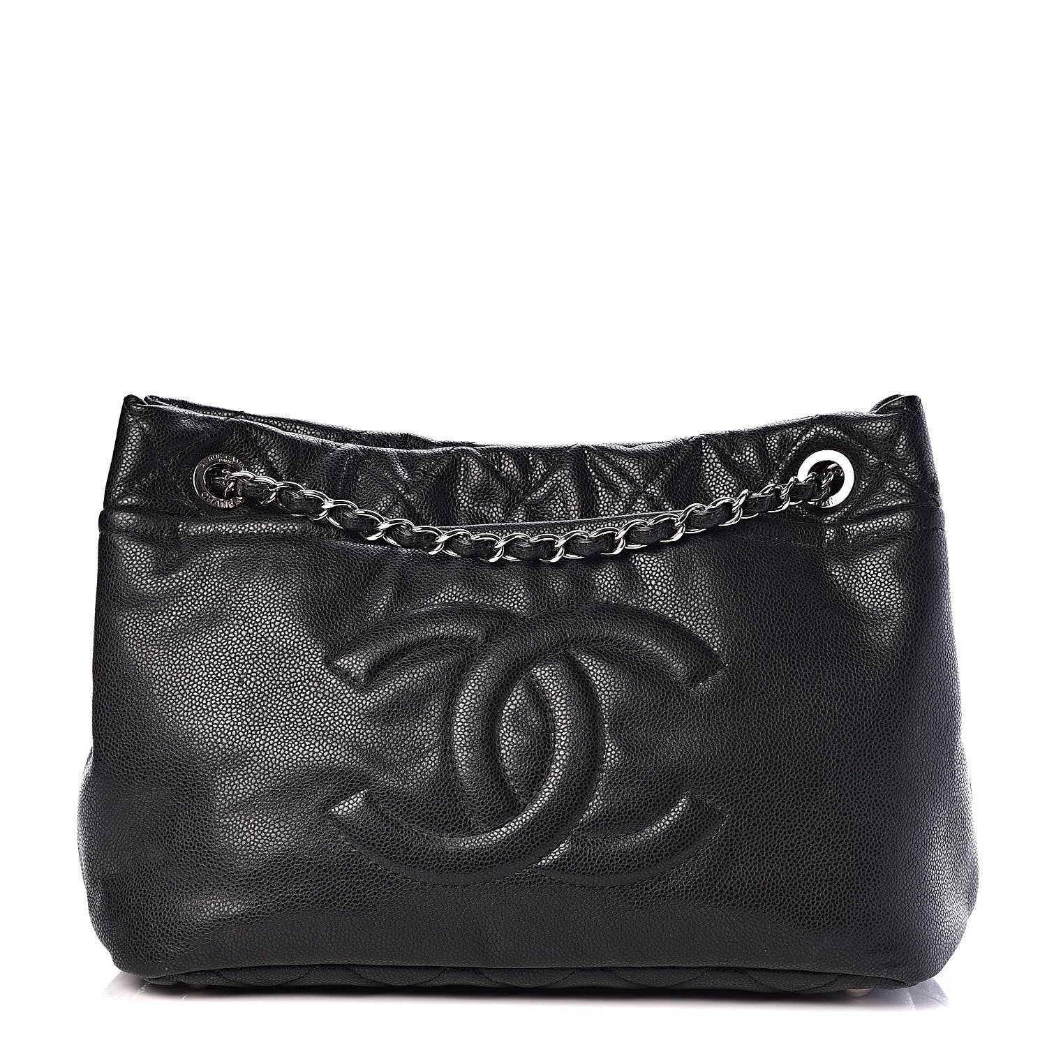 Chanel Caviar Timeless CC Soft Tote Black 1 of 12