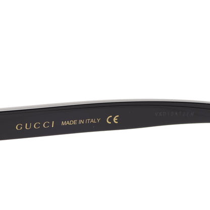Gucci Crystal Square Frame GG Sunglasses GG0418S Black 5 of 8