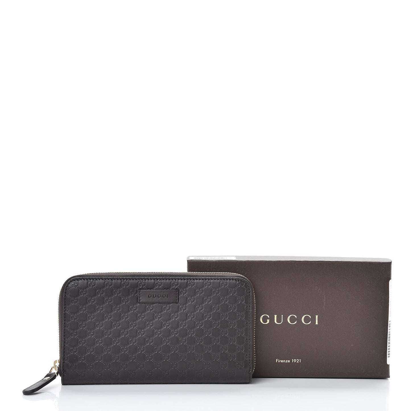Microguccissima Zip Around Wallet Testa di Moro