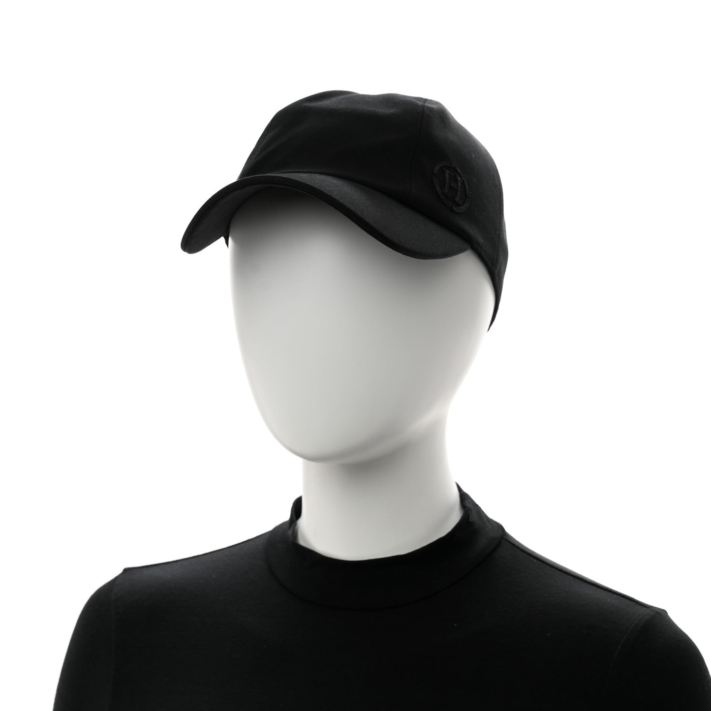 Cotton Miles H Circle Hat 58 Black
