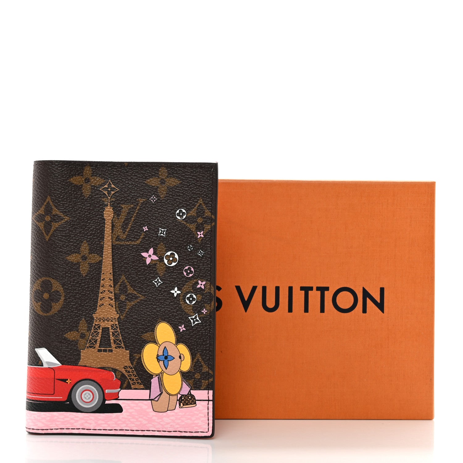Louis Vuitton Monogram 2019 Christmas Animation Passport Cover Rouge 8 of 8