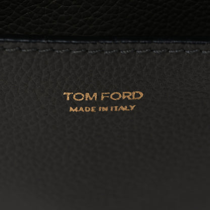 Tom Ford Grained Calfskin Medium Jennifer Dark Brown 6 of 9