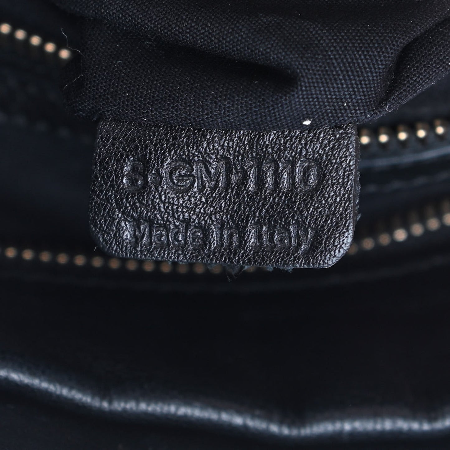 Goatskin Studded Tote Black