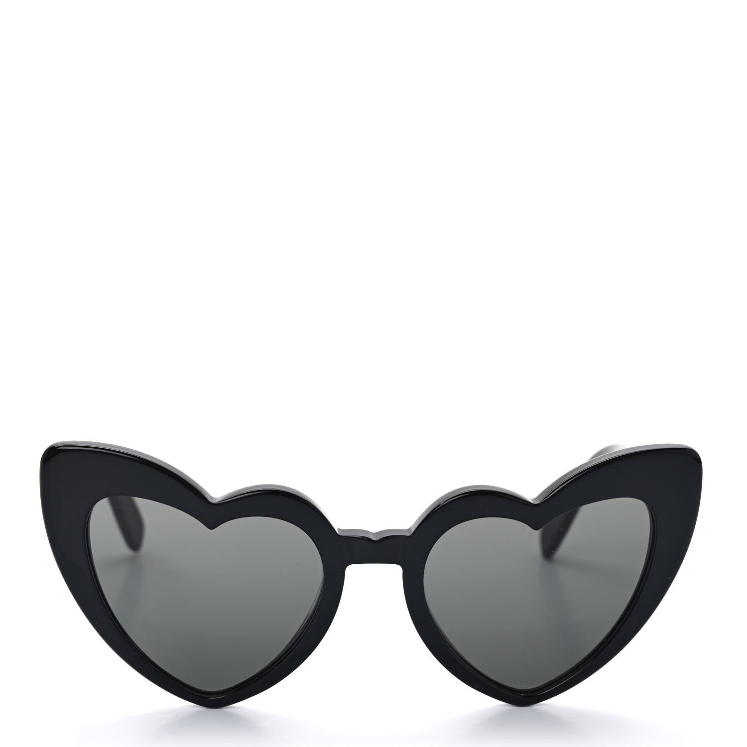 Saint Laurent Acetate Heart Frame Loulou SL181 Sunglasses Black 2 of 8