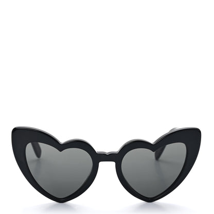 Saint Laurent Acetate Heart Frame Loulou SL181 Sunglasses Black 2 of 8