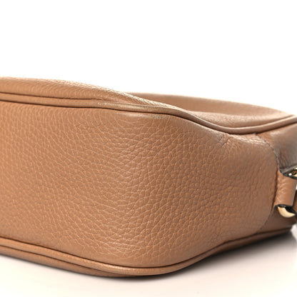 Gucci Pebbled Calfskin Small Soho Disco Bag Camelia 9 of 14