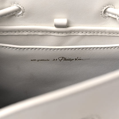 3.1 Phillip Lim Smooth Calfskin Mini Soleil Bucket Bag White 6 of 13