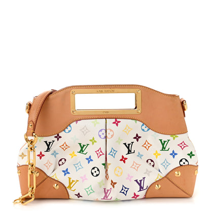 Louis Vuitton Monogram Multicolor Judy MM White 1 of 10