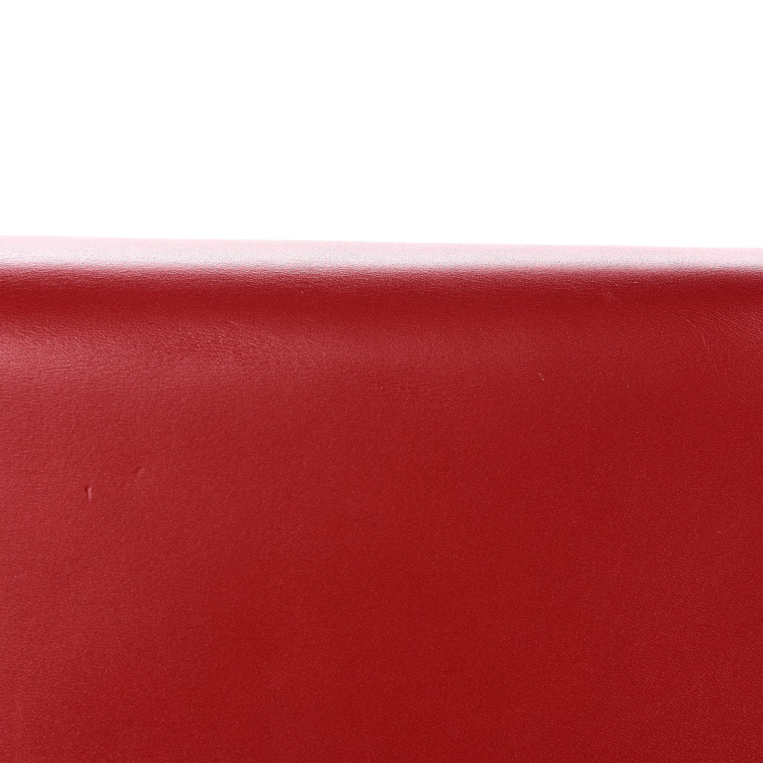 Saint Laurent Calfskin Monogram Cassandre Clutch Rouge Orient 11 of 13