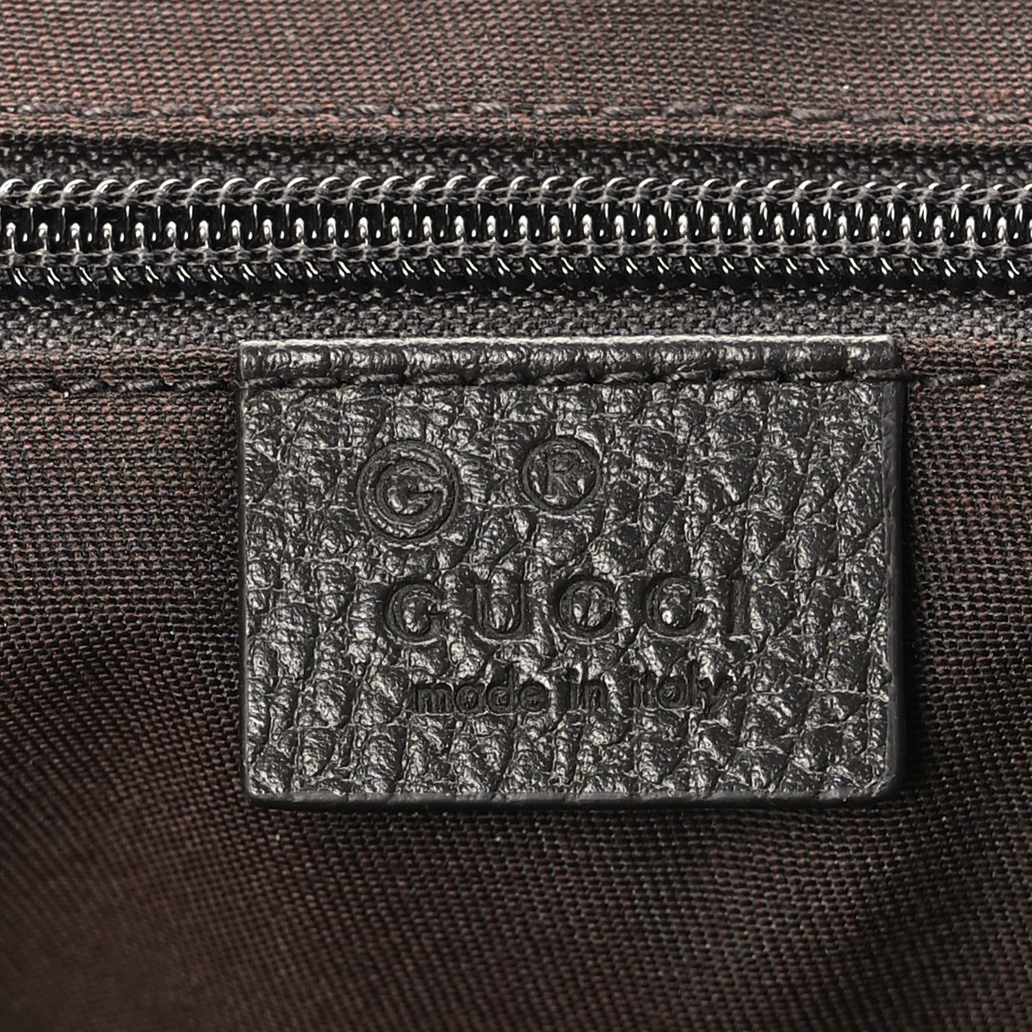 Gucci Monogram Flap Messenger Bag Beige Dark Brown 6 of 9