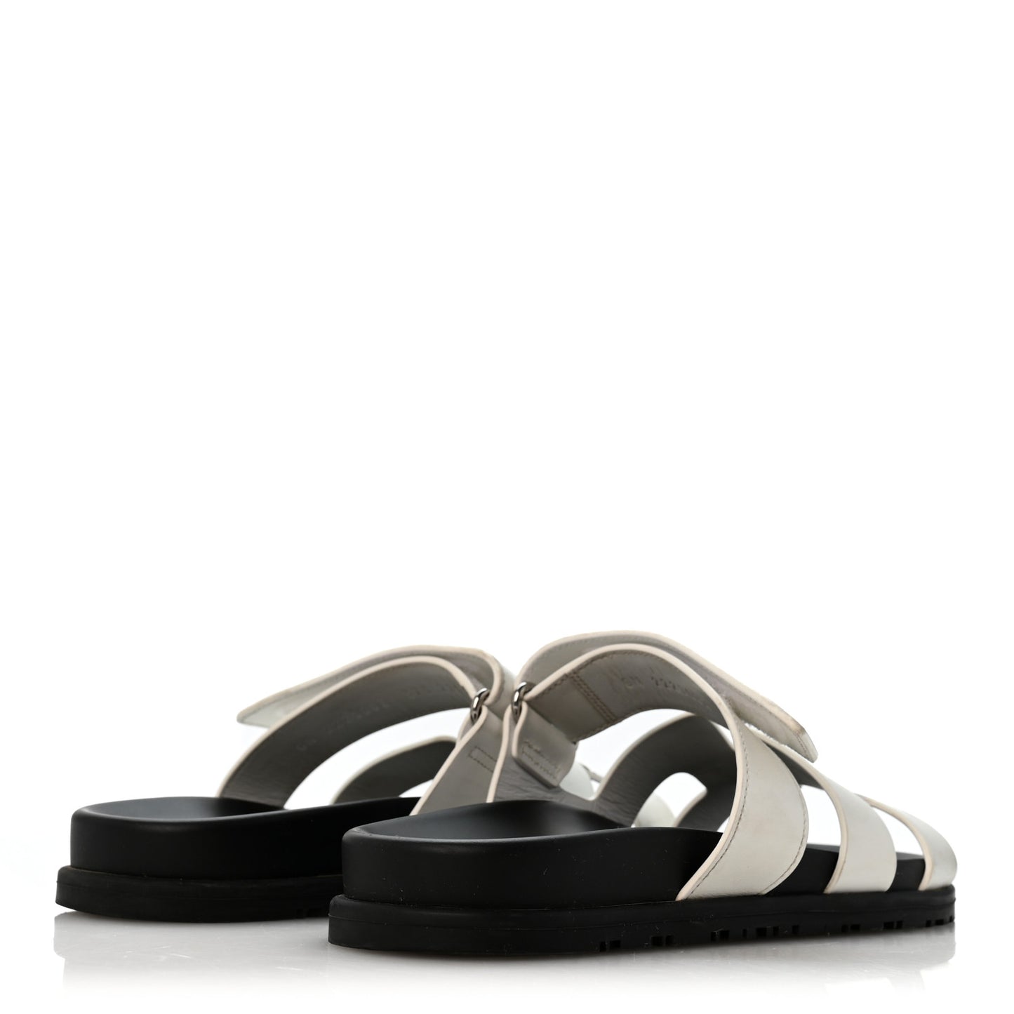 Calfskin Womens Chypre Sandals 37.5 White