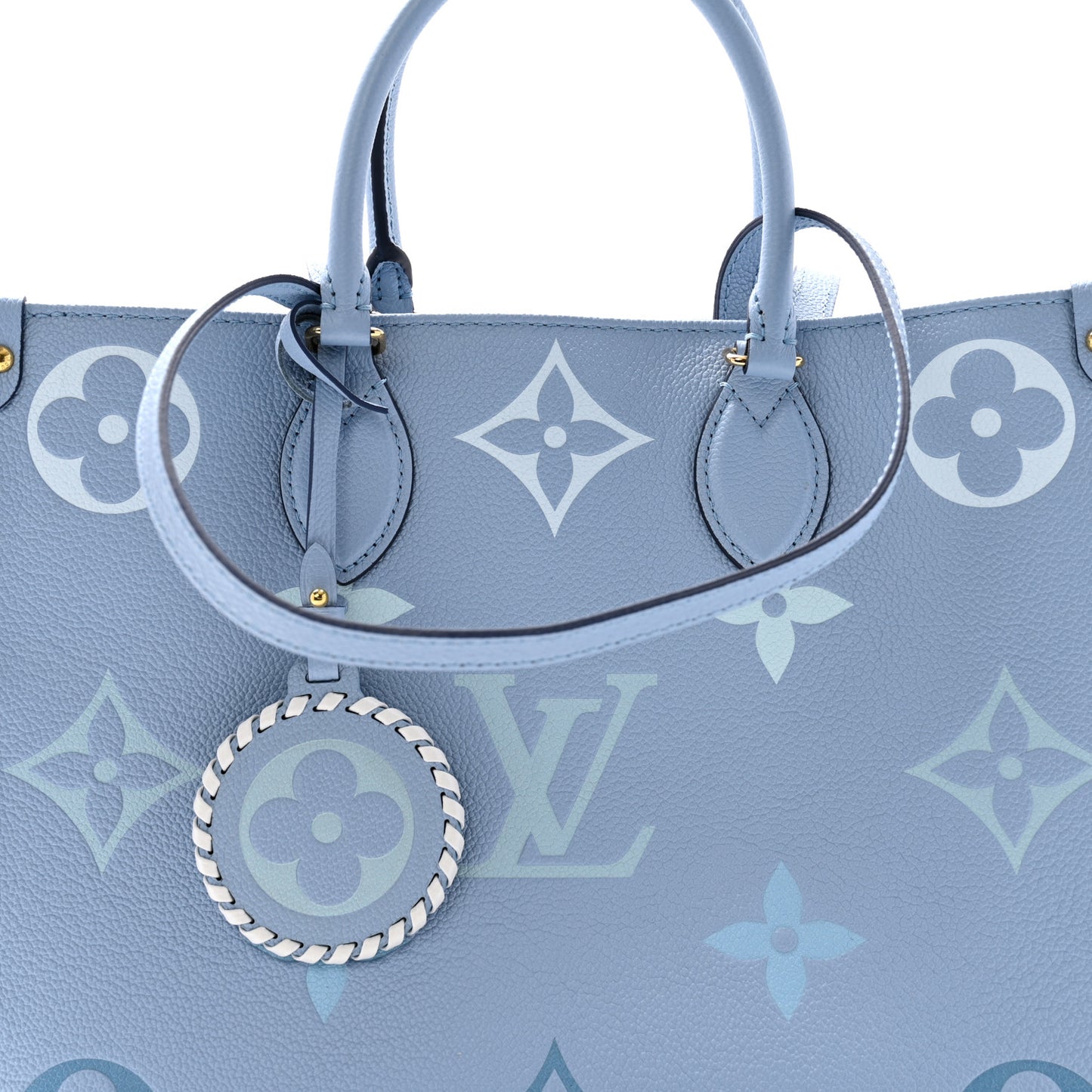 Empreinte Monogram Giant By The Pool Onthego MM Summer Blue