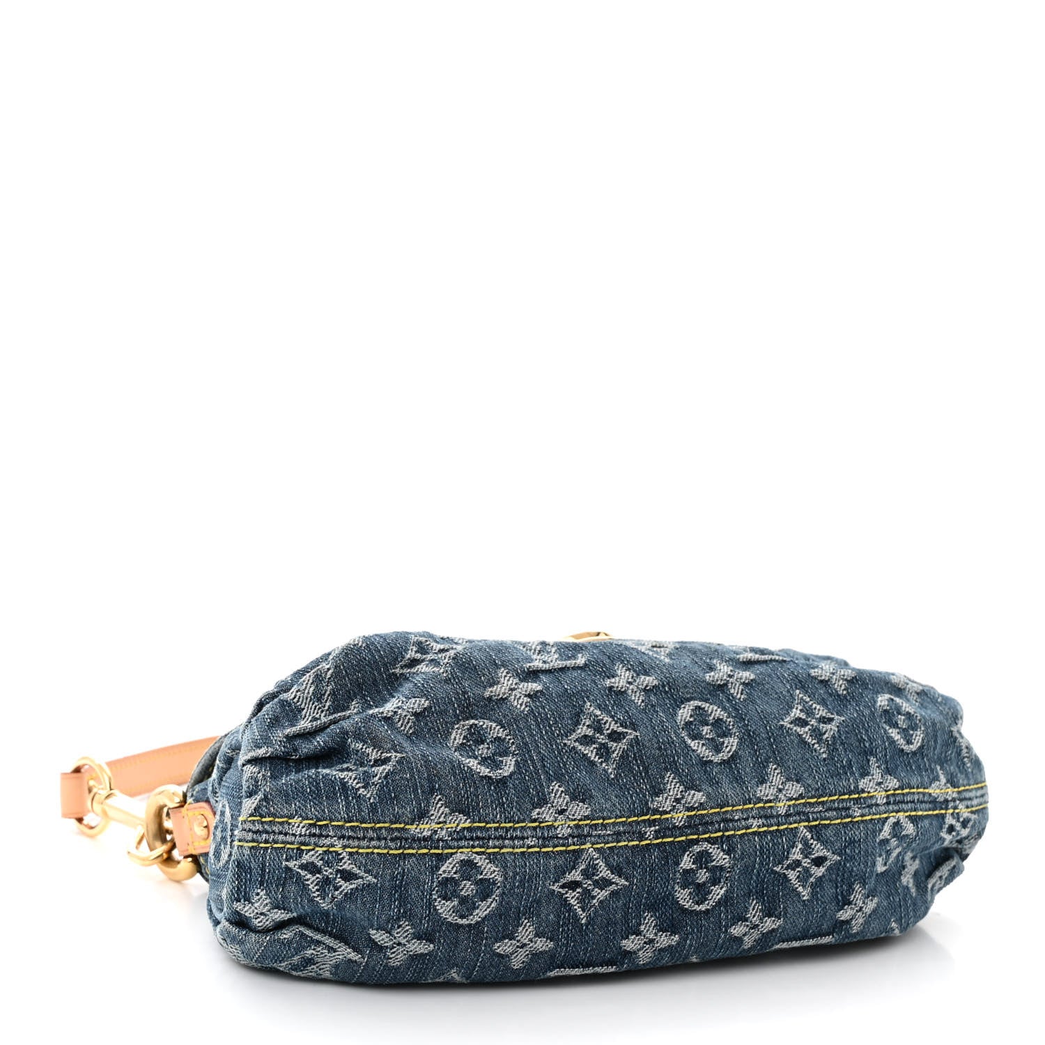 Louis Vuitton Monogram Denim Mini Pleaty Blue 4 of 9