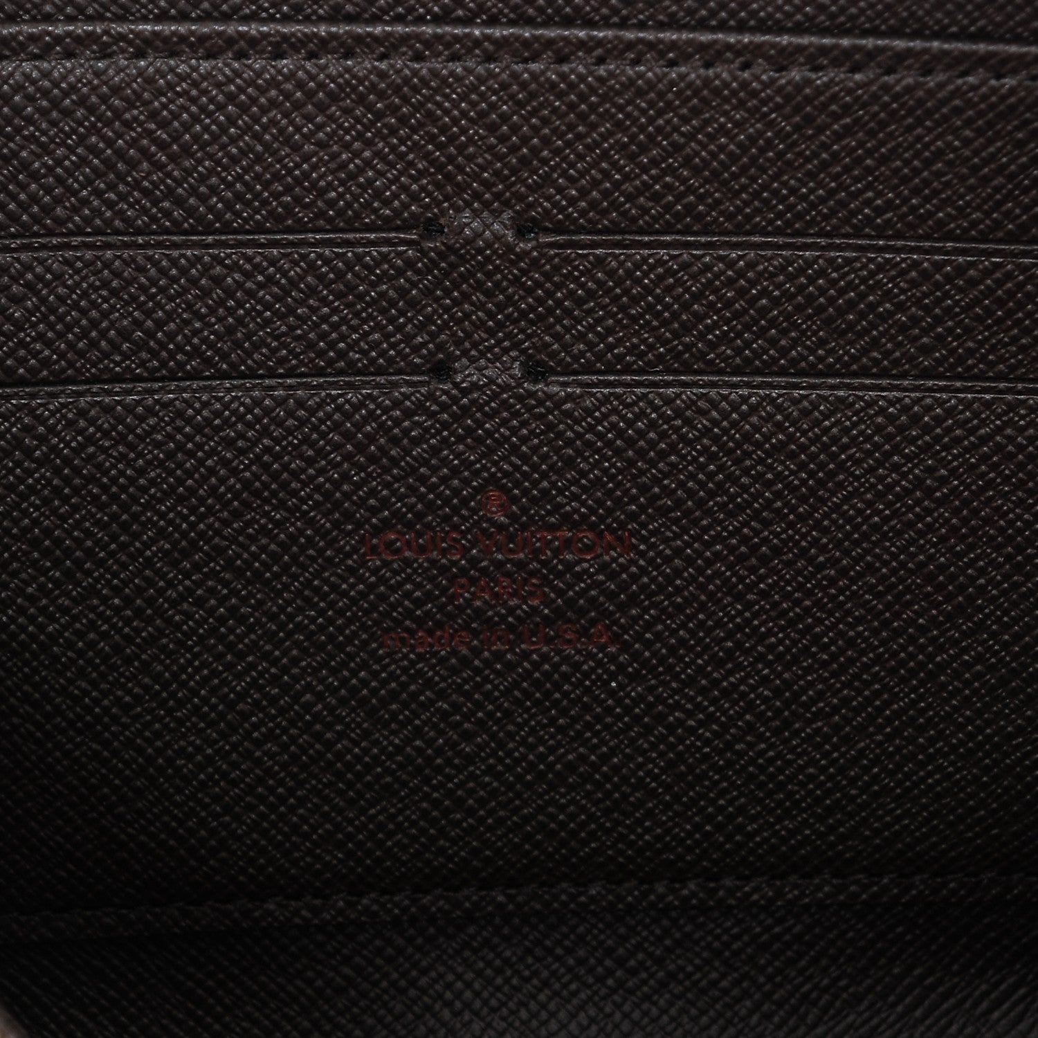 Louis Vuitton Damier Ebene Zippy Wallet 6 of 6