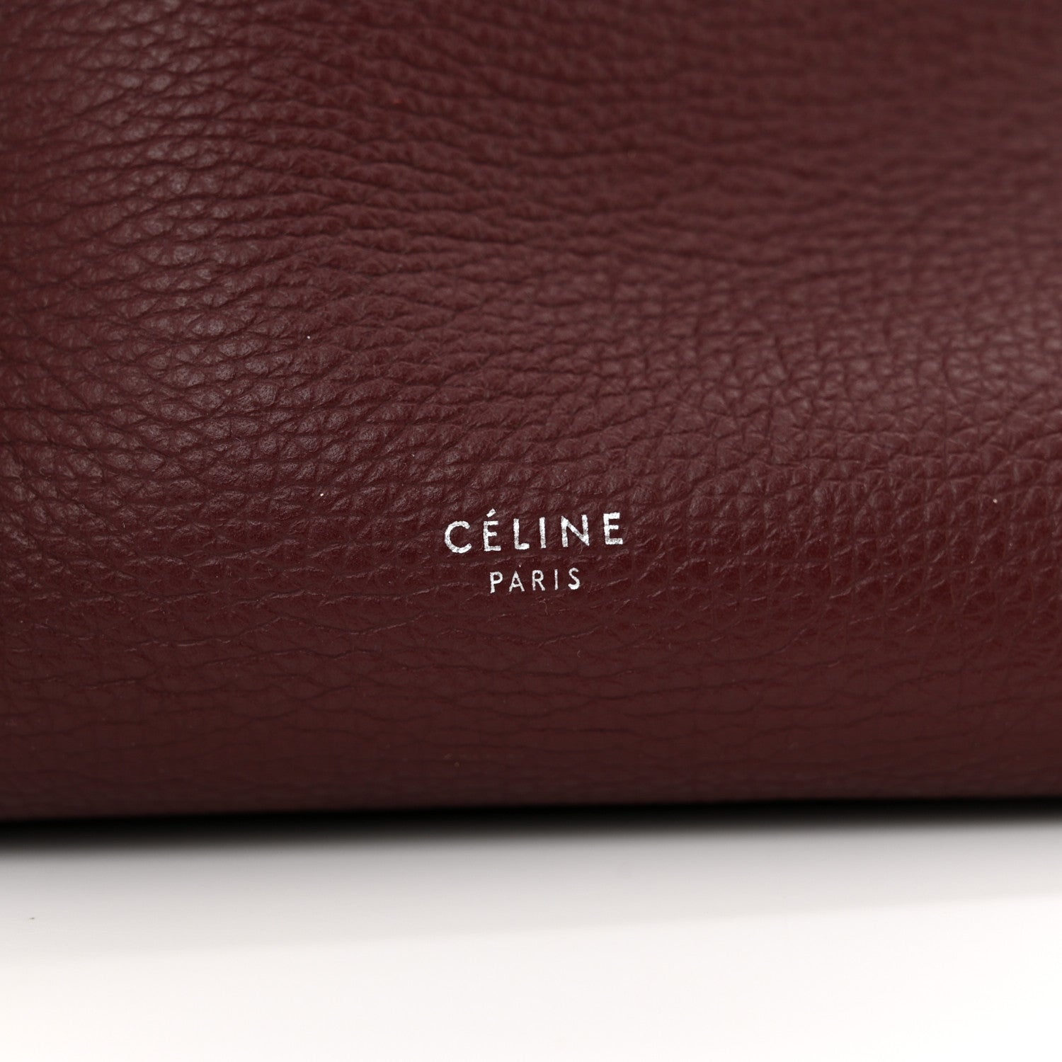 Celine Supple Grained Calfskin Small Big Bag Wine 7 of 13