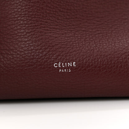 Celine Supple Grained Calfskin Small Big Bag Wine 7 of 13