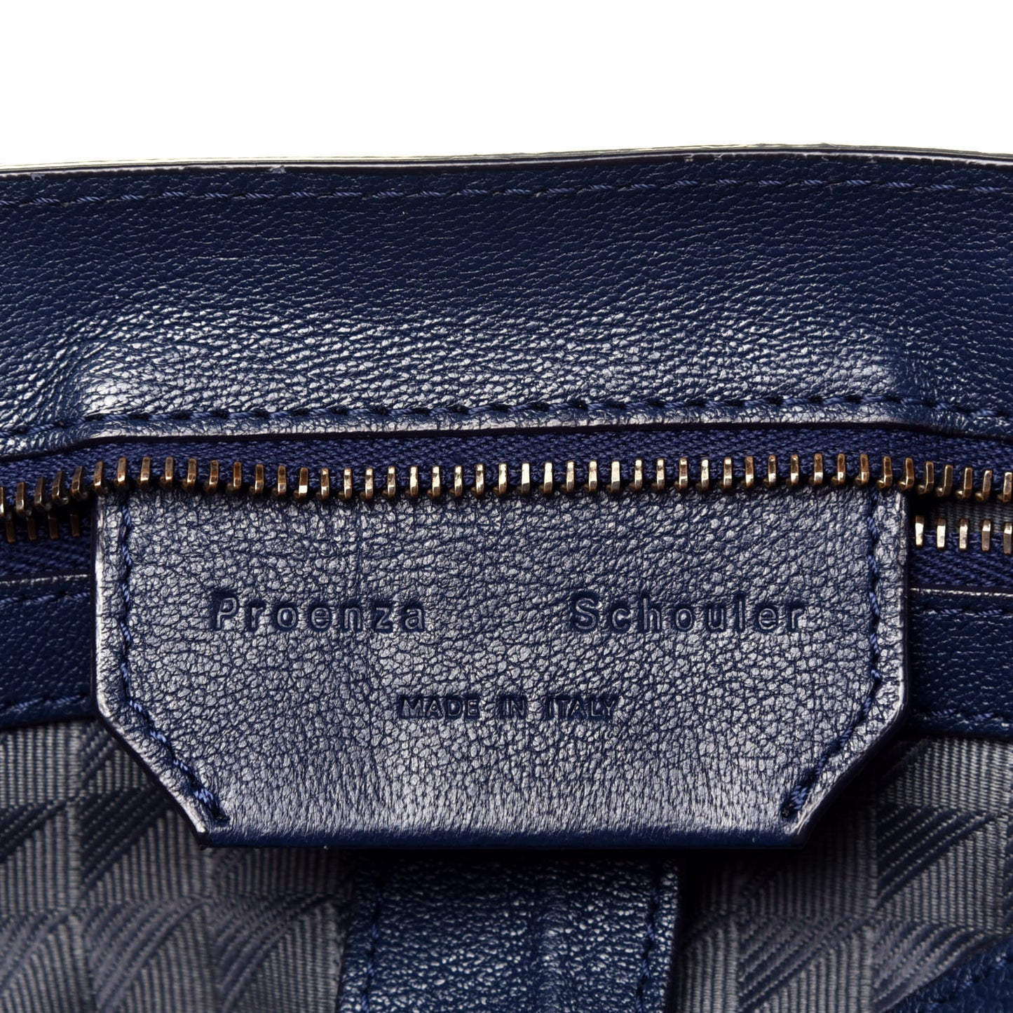 Lambskin Large PS1 Satchel Midnight