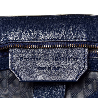 Proenza Schouler Lambskin Large PS1 Satchel Midnight 6 of 9