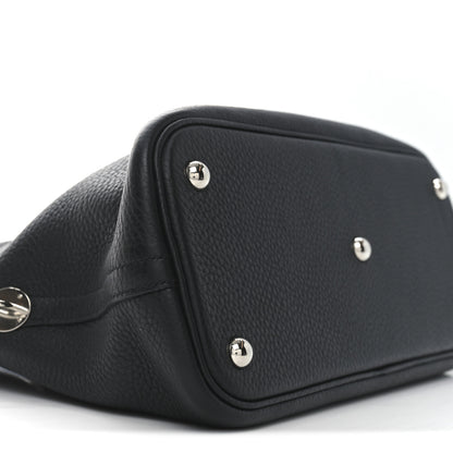 Hermes Taurillon Clemence Bolide 31 Black 9 of 10