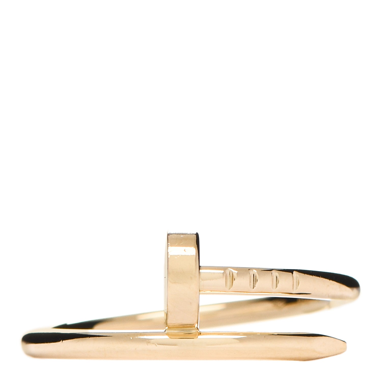Cartier 18K Yellow Gold Small Juste Un Clou Ring 52 6 1 of 5