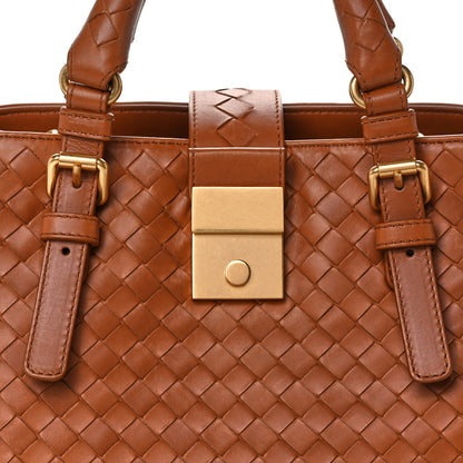 Bottega Veneta Calfskin Intrecciato Mini Roma Noce 9 of 12