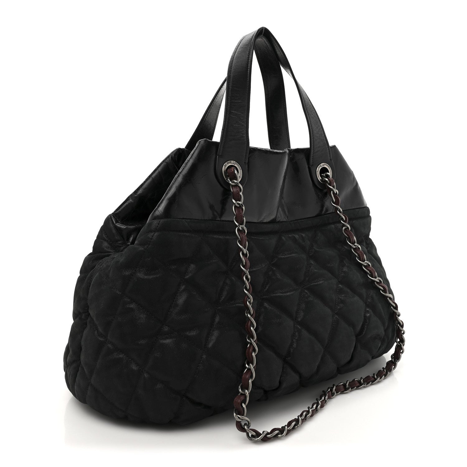 Chanel Iridescent Calfskin Small In The Mix Tote Black 3 of 10
