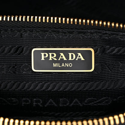 Prada Tessuto Nylon Gaufre Shoulder Bag Black 6 of 11
