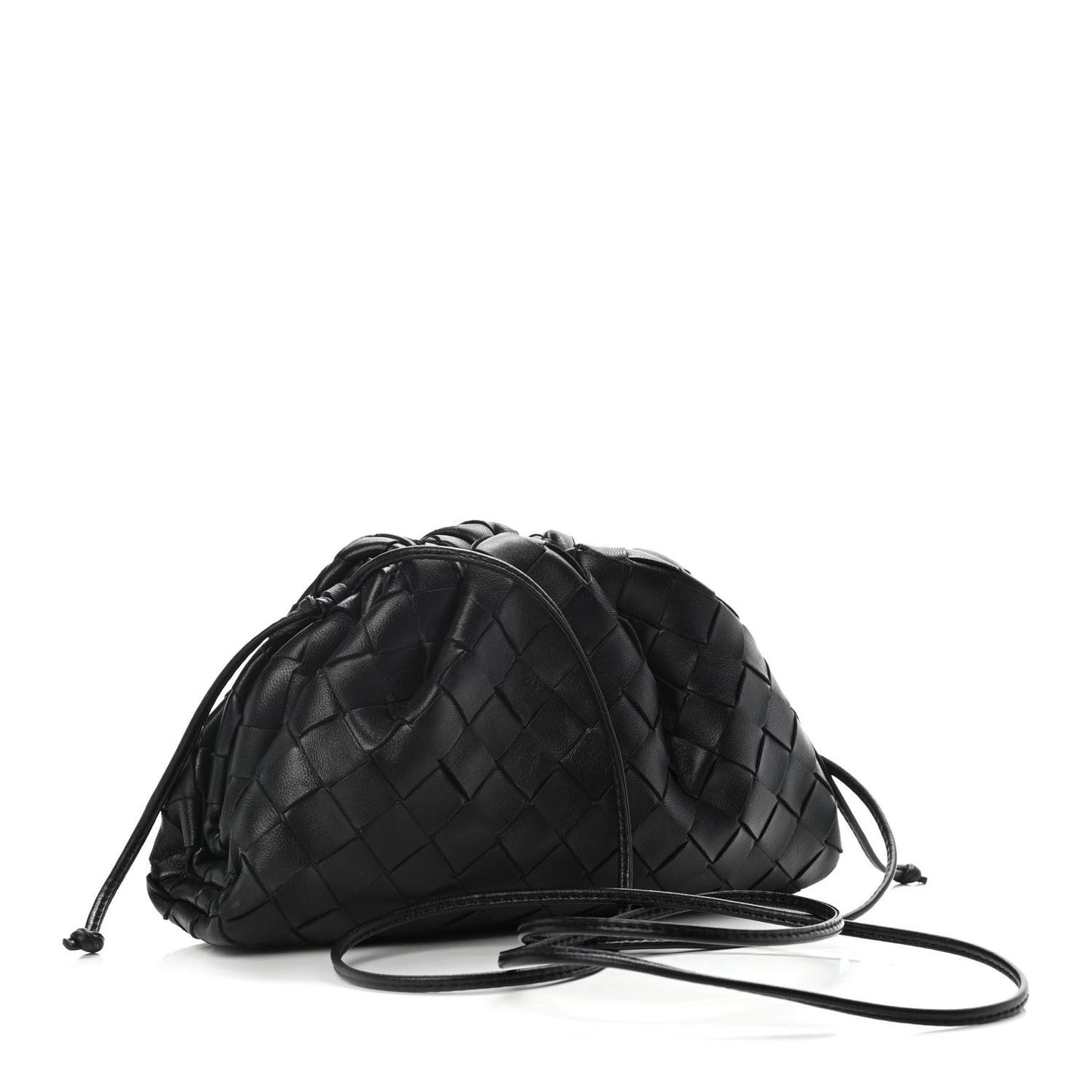 Nappa Intrecciato The Mini Pouch Black
