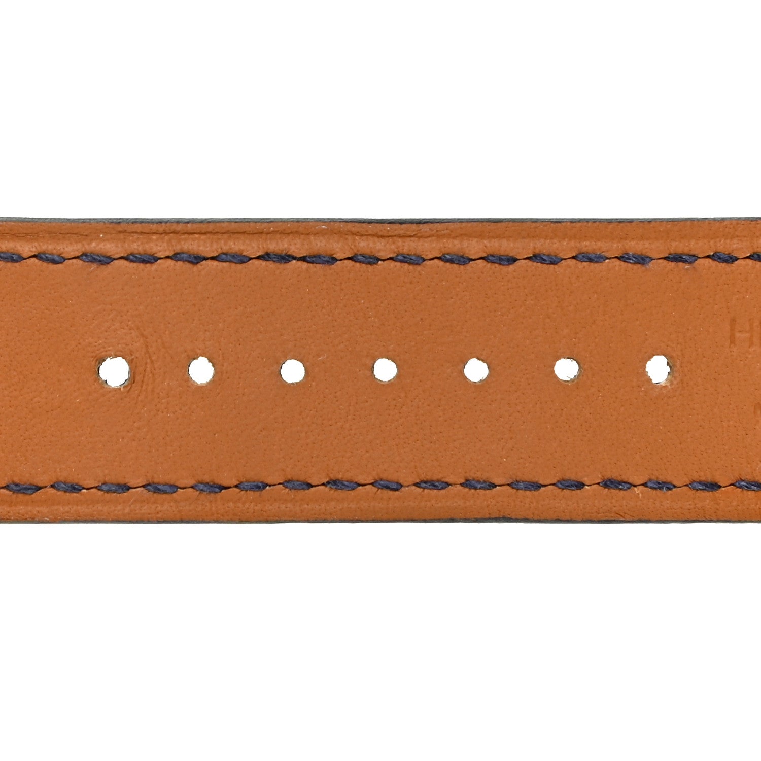 Hermes Swift 40mm Apple Watch Single Tour Band Bleu Navy 6 of 10