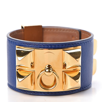 Hermes Swift Collier de Chien CDC Bracelet S Bleu Electrique 4 of 7