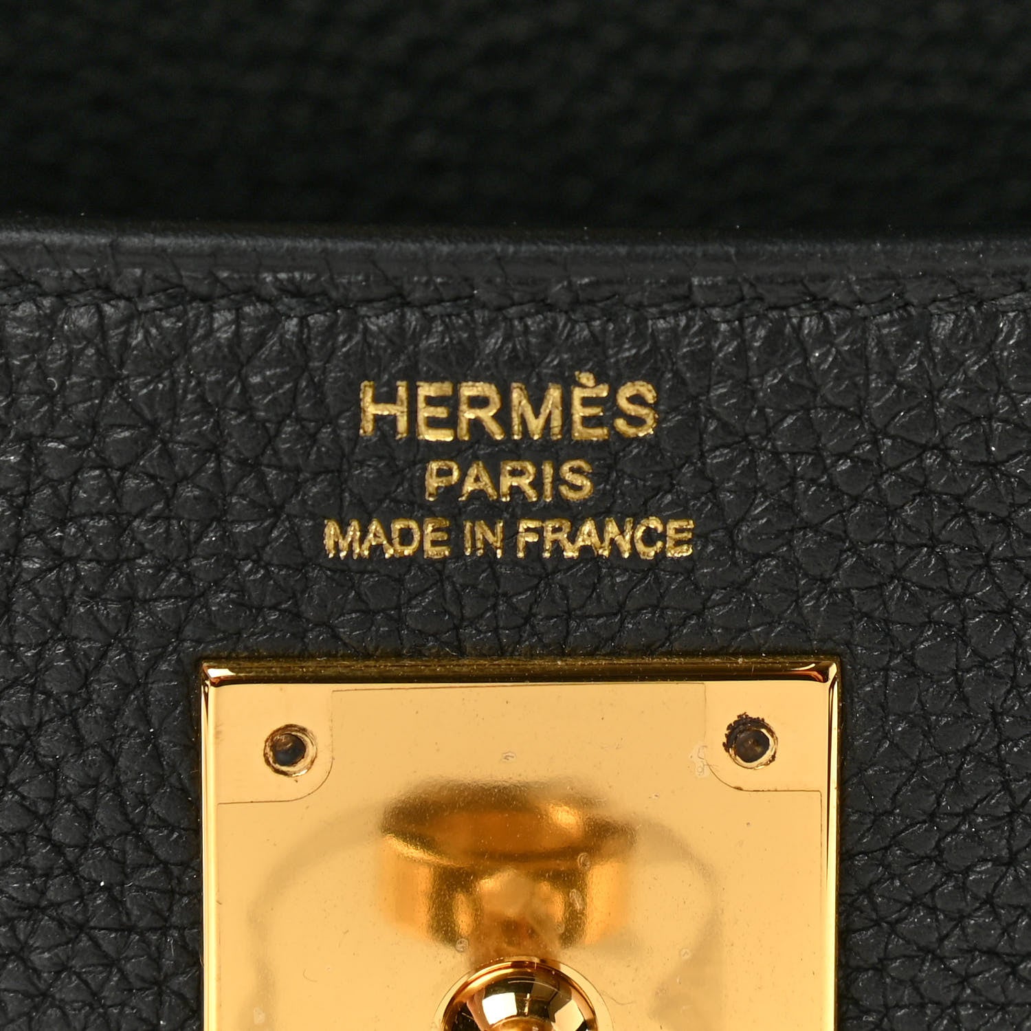 Hermes Togo Kelly Retourne 28 Black 6 of 13
