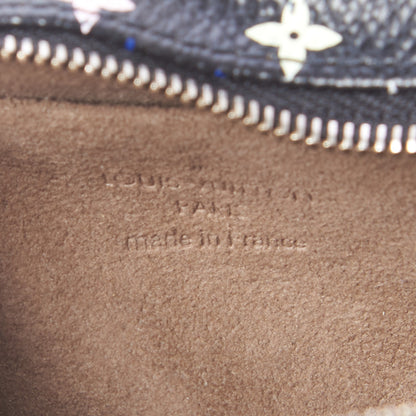 Louis Vuitton Monogram Multicolor Trousse Wapity Black 7 of 7