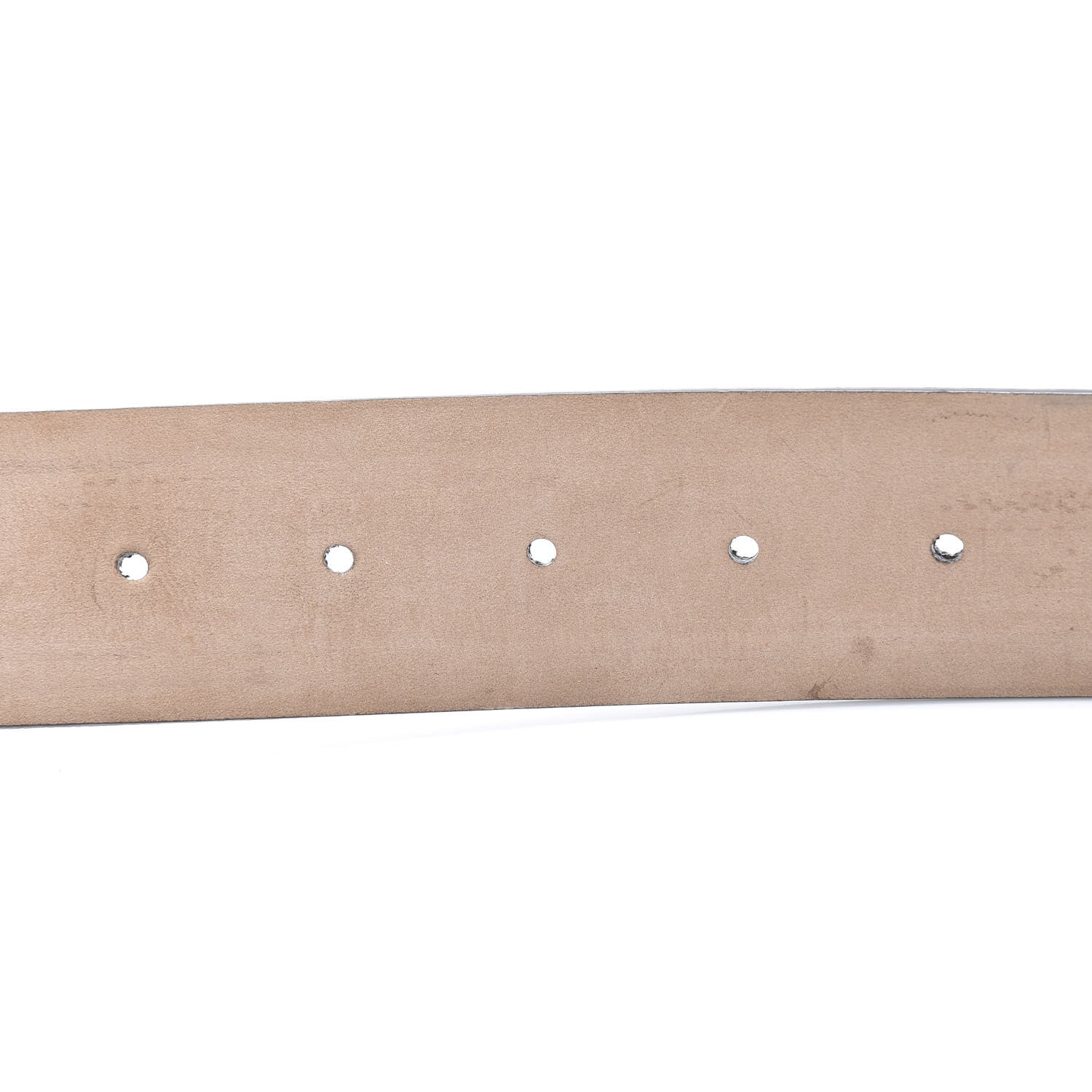 Gucci GG Supreme Monogram Selleria Interlocking G 40mm Belt 80 32 Beige Ebony Cuir 4 of 7
